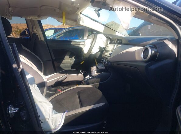 3N1CN8EV3ML830291 2021 NISSAN VERSA Black Սալոնի դիմացի տեսք