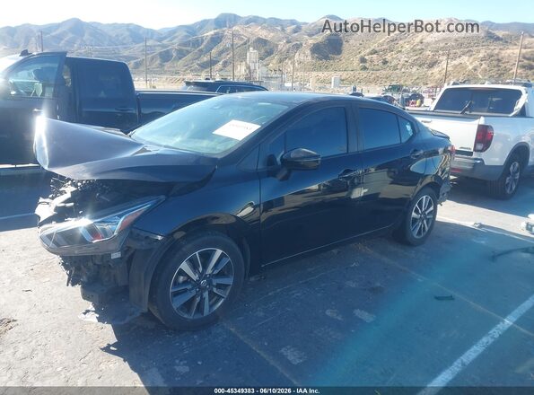3N1CN8EV3ML830291 2021 NISSAN VERSA Black 