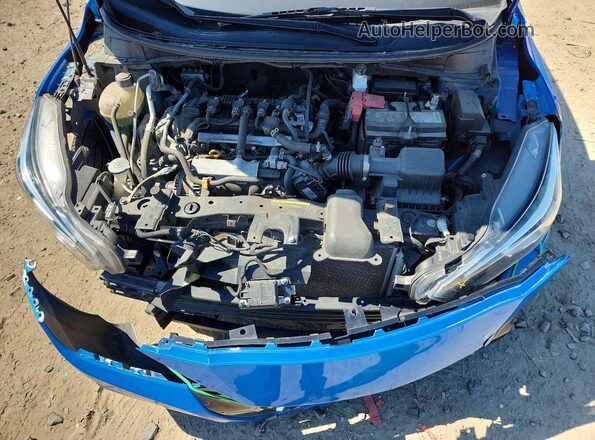 3N1CN8EV3ML840481 2021 NISSAN VERSA Blue Vista interior trasera