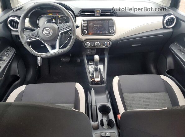 3N1CN8EV3ML850296 2021 NISSAN VERSA Black Dashboard view