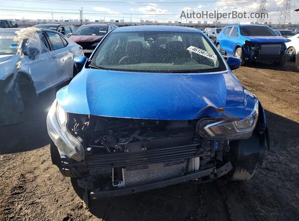 3N1CN8EV3PL863053 2023 NISSAN VERSA Blue Front view