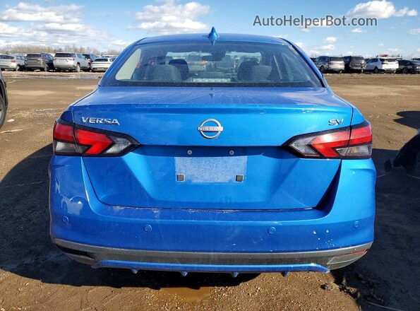 3N1CN8EV3PL863053 2023 NISSAN VERSA Blue Rear view