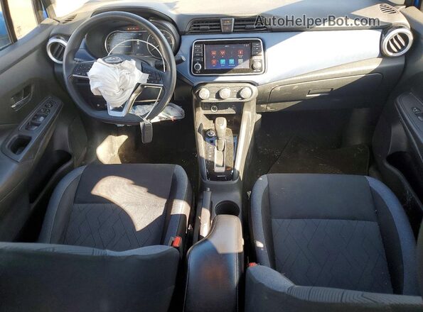 3N1CN8EV3PL863053 2023 NISSAN VERSA Blue Dashboard view