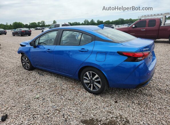 3N1CN8EV3PL870617 2023 NISSAN VERSA Blue Trasero izquierdo