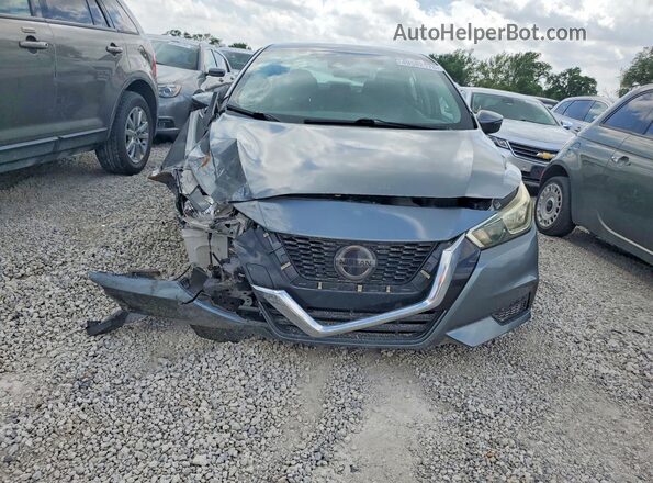 3N1CN8EV4LL860186 2020 NISSAN VERSA Gray Widok z przodu