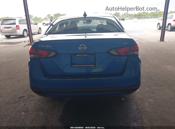 3N1CN8EV4ML829327 2021 NISSAN VERSA Blue 