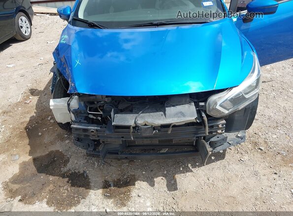 3N1CN8EV4ML834642 2021 NISSAN VERSA Blue Widok z przodu