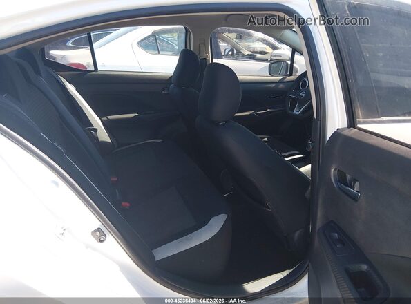 3N1CN8EV4ML841302 2021 NISSAN VERSA White VIN sticker view