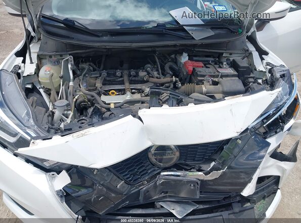 3N1CN8EV4ML924258 2021 NISSAN VERSA Белый Вид сзади