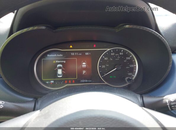 3N1CN8EV4SL842401 2025 NISSAN VERSA Black Widok tylnych siedzeń