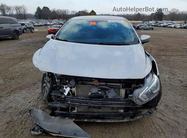 3N1CN8EV5PL818678 2023 NISSAN VERSA Silver Front view
