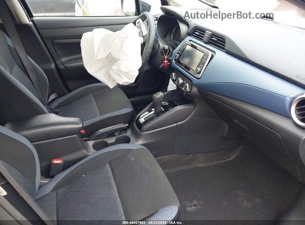 3N1CN8EV5SL854296 2025 NISSAN VERSA Black Սալոնի դիմացի տեսք