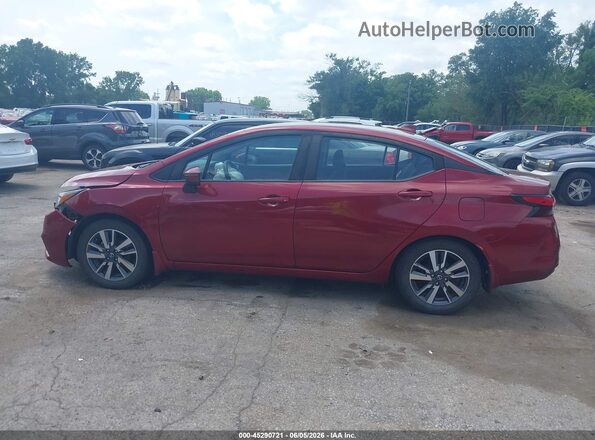 3N1CN8EV6LL831739 2020 NISSAN VERSA Red Панорамний вид салону 360°