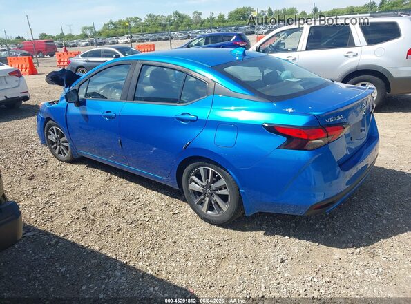 3N1CN8EV6LL846600 2020 NISSAN VERSA Blue Հետևի ձախ