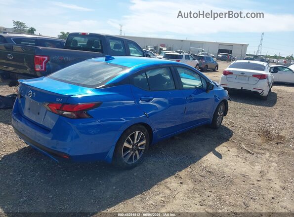 3N1CN8EV6LL846600 2020 NISSAN VERSA Blue Հետևի աջ