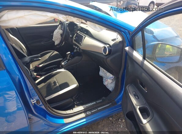 3N1CN8EV6LL846600 2020 NISSAN VERSA Blue Սալոնի դիմացի տեսք