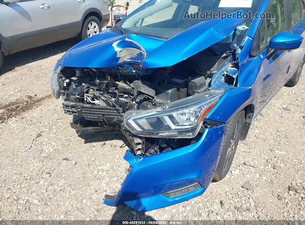 3N1CN8EV6LL846600 2020 NISSAN VERSA Blue Դիմացի տեսք
