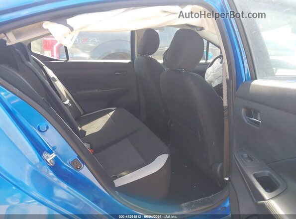 3N1CN8EV6LL846600 2020 NISSAN VERSA Blue VIN կոդի պիտակի տեսք