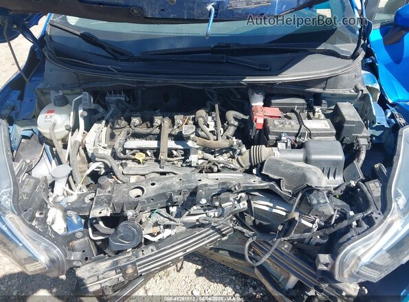 3N1CN8EV6LL846600 2020 NISSAN VERSA Blue Հետևի տեսք
