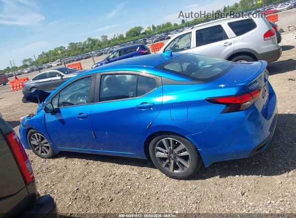 3N1CN8EV6LL846600 2020 NISSAN VERSA Blue Սալոնի 360 աստիճան տեսք