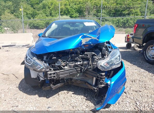 3N1CN8EV6LL846600 2020 NISSAN VERSA Blue Սարքավորումների վահանակի տեսք