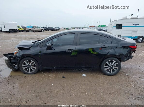 3N1CN8EV6LL869567 2020 NISSAN VERSA Black უკანა სალონის ხედი