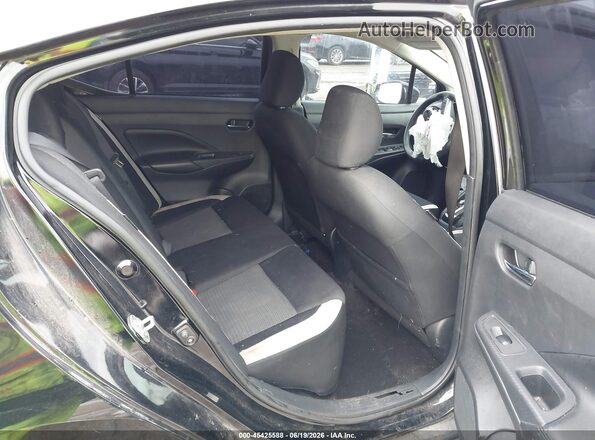 3N1CN8EV6LL869567 2020 NISSAN VERSA Black VIN კოდის სტიკერის ხედი