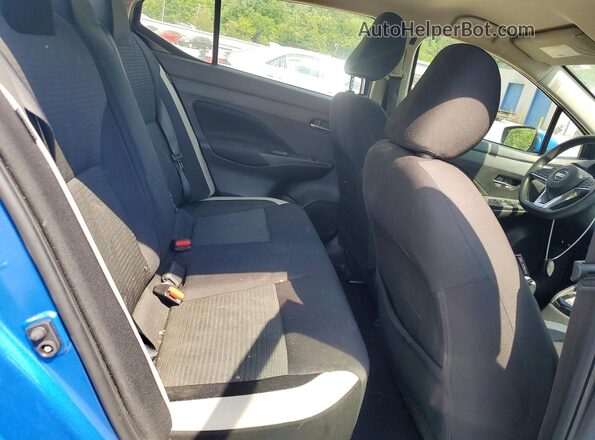 3N1CN8EV6ML835596 2021 NISSAN VERSA Blue Widok tylnych siedzeń