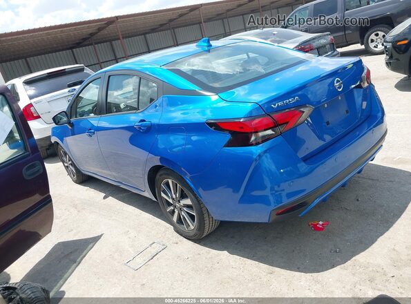 3N1CN8EV6ML891330 2021 NISSAN VERSA Blue Tył lewy