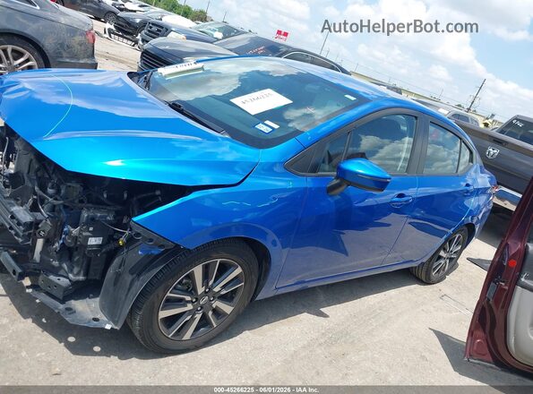 3N1CN8EV6ML891330 2021 NISSAN VERSA Blue 