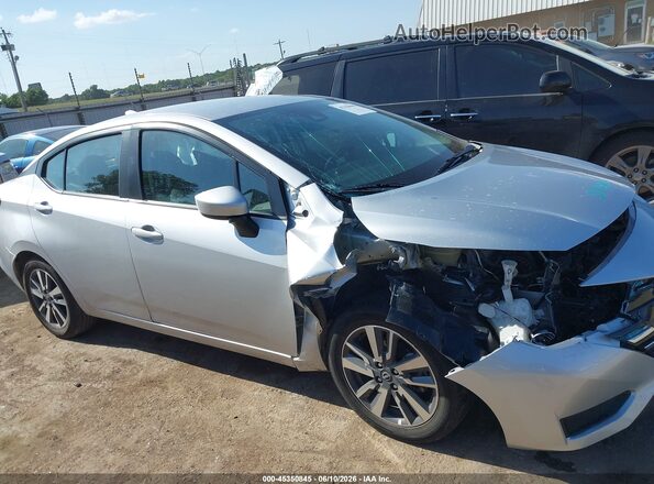 3N1CN8EV6PL830211 2023 NISSAN VERSA Silver სალონის 360-გრადუსიანი ხედი