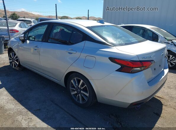 3N1CN8EV7ML828009 2021 NISSAN VERSA Gray Задня ліва чверть