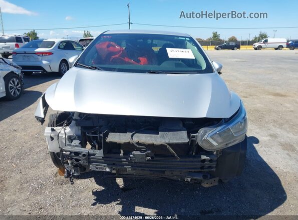 3N1CN8EV7ML828009 2021 NISSAN VERSA Gray Вид задньої частини салону