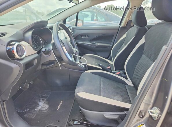 3N1CN8EV7NL871069 2022 NISSAN VERSA Gray 