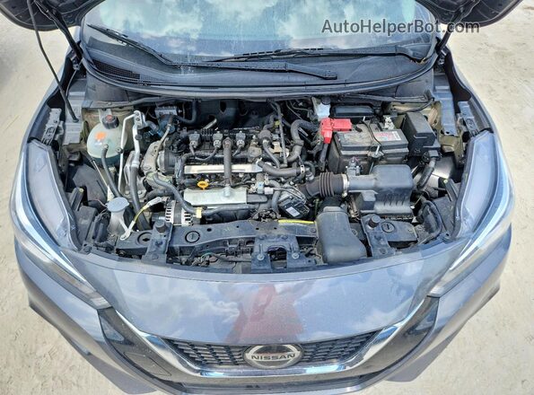 3N1CN8EV7NL871069 2022 NISSAN VERSA Gray 