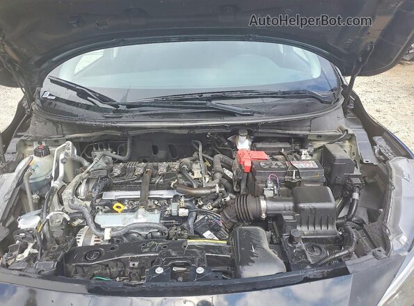 3N1CN8EV7SL853098 2025 NISSAN VERSA Black Widok wnętrza z tyłu