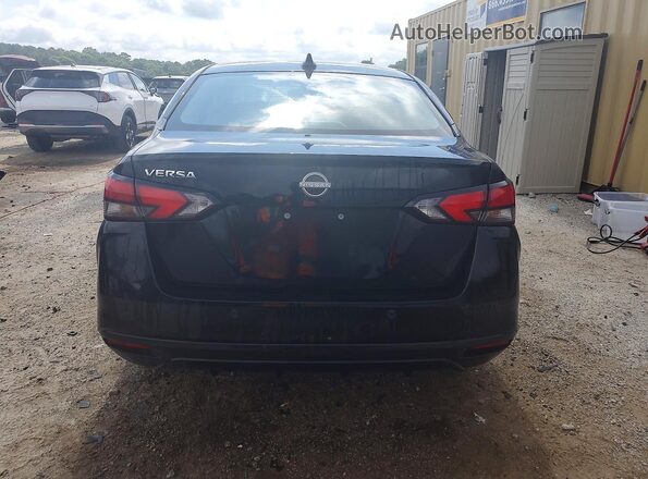 3N1CN8EV7SL853098 2025 NISSAN VERSA Black Widok z tyłu