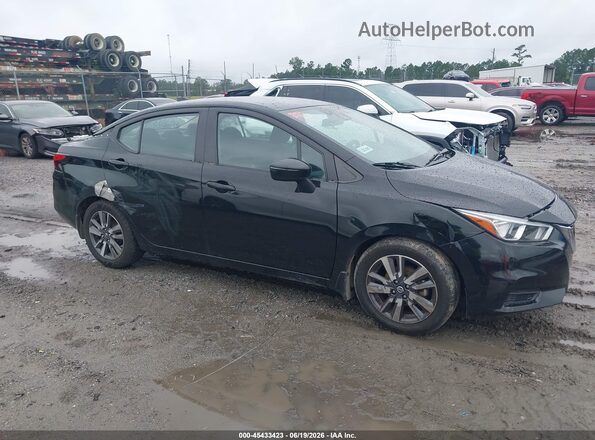 3N1CN8EV8LL834450 2020 NISSAN VERSA Черный Вид задней части салона