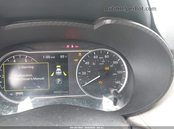 3N1CN8EV8ML834580 2021 NISSAN VERSA Silver Widok tylnych siedzeń