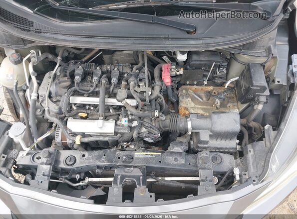 3N1CN8EV8ML834580 2021 NISSAN VERSA Silver Widok z tyłu