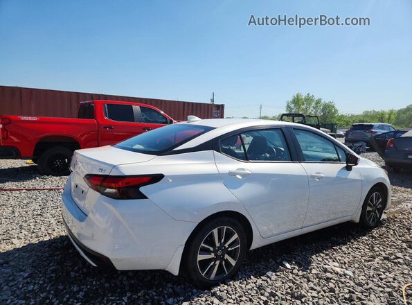 3N1CN8EV9ML894030 2021 NISSAN VERSA White Հետևի աջ