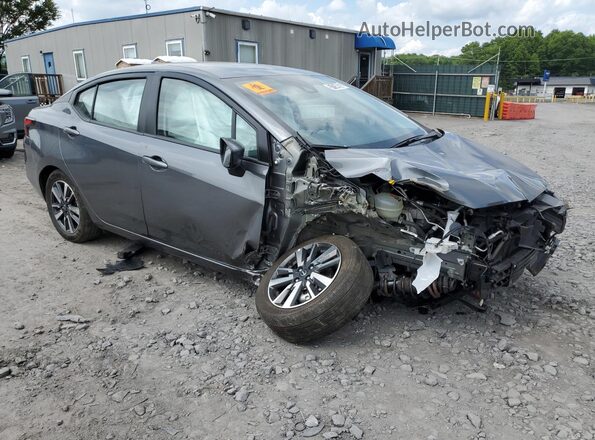 3N1CN8EV9SL838053 2025 NISSAN VERSA Gray 