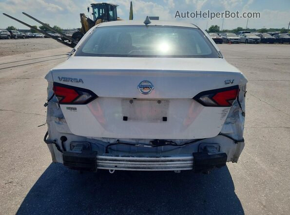 3N1CN8EVXML876734 2021 NISSAN VERSA White Rear view