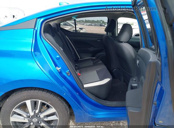 3N1CN8EVXML889290 2021 NISSAN VERSA Синий Вид наклейки с VIN-кодом