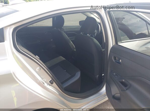 3N1CN8EVXSL849336 2025 NISSAN VERSA Silver Widok naklejki z numerem VIN