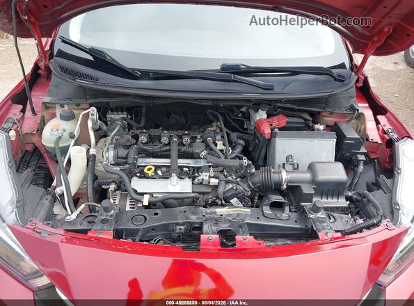 3N1CN8FV0LL866243 2020 NISSAN VERSA Burgundy Widok z tyłu