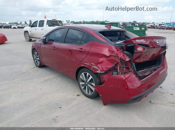 3N1CN8FV0LL866243 2020 NISSAN VERSA Burgundy Tył lewy