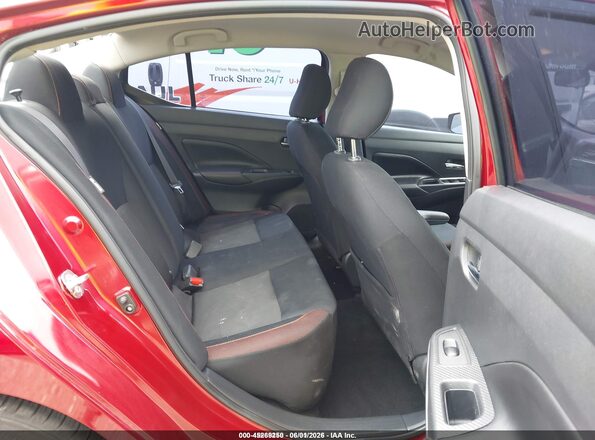 3N1CN8FV0LL866243 2020 NISSAN VERSA Burgundy Widok naklejki z numerem VIN