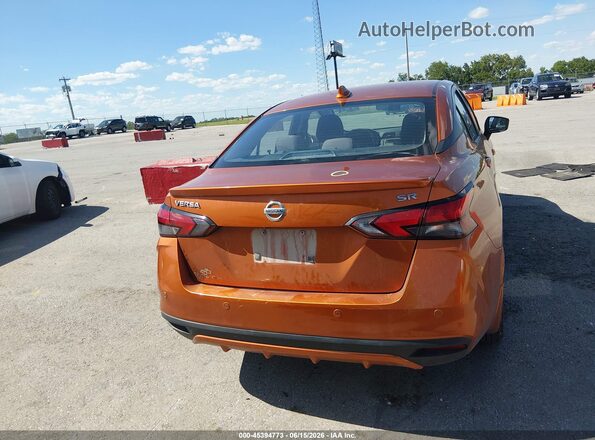 3N1CN8FV1ML855348 2021 NISSAN VERSA Orange 