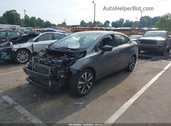 3N1CN8FV1ML924653 2021 NISSAN VERSA Gray Front left